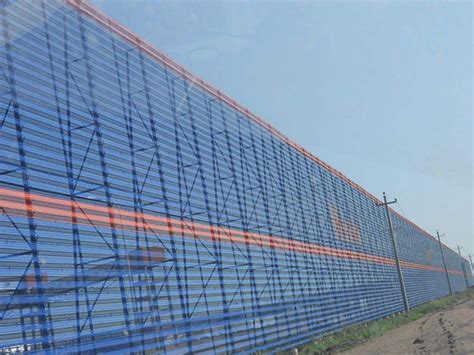 煤厂防风抑尘网 玻璃钢挡风墙规格及型号 挡风抑尘墙-阿里巴巴