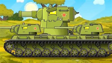 坦克动画，KV6的复仇大战虎式坦克、虎王坦克、狮式重坦VK7201_动漫_高清完整版视频在线观看_腾讯视频