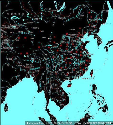 中国地图CAD图块