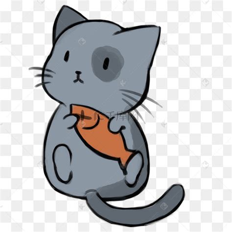 猫鱼动漫头像图片