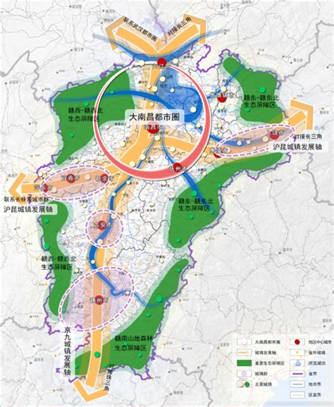 【产业图谱】2022年赣州市产业布局及产业招商地图分析-中商情报网