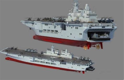 中国首艘075两栖攻击舰即将下水 还有两艘正在建造_手机新浪网