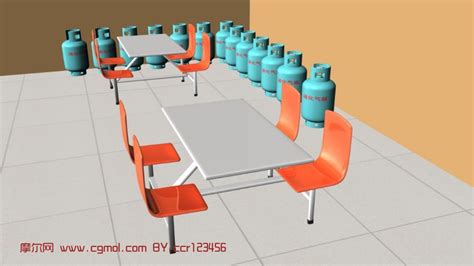 餐厅,液化气,室内场景maya模型_其他模型下载-摩尔网CGMOL