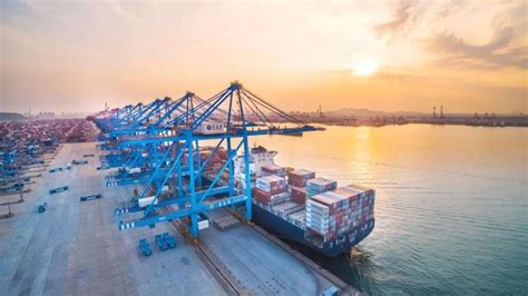 青岛港集装箱装卸费降至480元/TEU-中国港口网