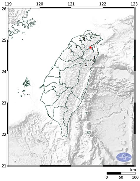台湾宜兰县发生4.1级有感地震 地震深度71.1公里