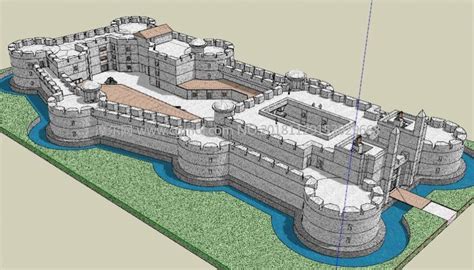 中世纪城堡模型- 3D资源网-国内最丰富的3D模型资源分享交流平台