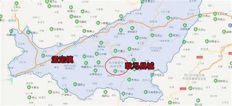 实拍：中国耿马县孟定的清水河口岸（图）