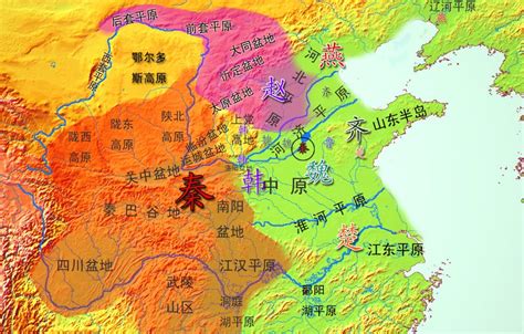 秦始皇灭六国的顺序，高清地图版，看一遍就记住了
