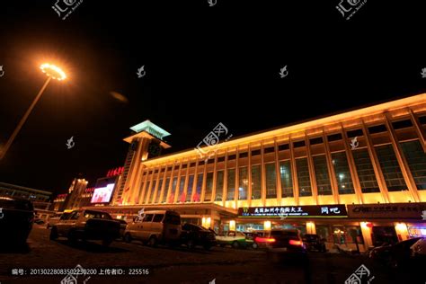 齐齐哈尔老火车站,都市风光,建筑摄影,摄影素材,汇图网www.huitu.com