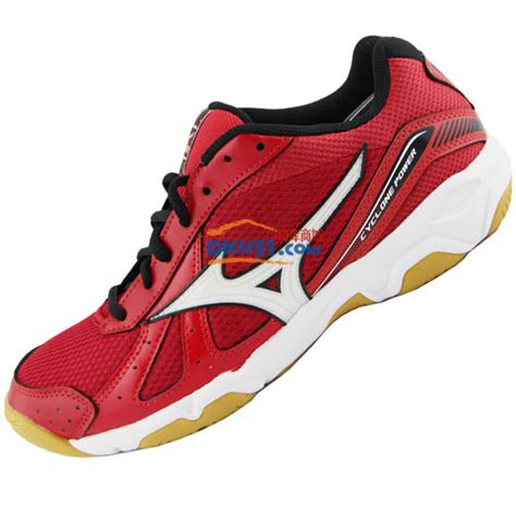 MIZUNO美津浓 V1GA159001 综合乒乓球鞋 红黑款（透气舒适 高性价比）_正品、价格、评价、怎么样？ - 动库商城