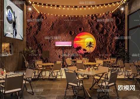 芒果海滩酒吧设计案例赏析,芒果海滩酒吧装修设计效果图-深圳有为餐饮空间设计公司