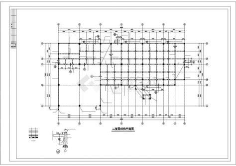 金华某多层办公楼设计cad全套结构施工图纸（甲级院设计，20张图）_办公建筑_土木在线