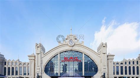 牡丹江火车站高清图片下载-正版图片501151156-摄图网