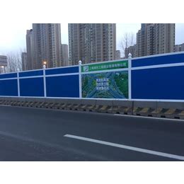 绍兴pvc围挡 新型建筑工地施工围挡护栏 pvc工程活动复合板围挡 - 全球塑胶网