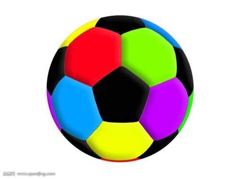 彩色足球 素材图片免费下载-千库网