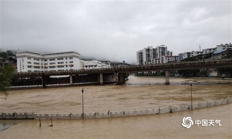 湖北遭遇入梅以来最强降水 河水暴涨内涝严重-天气图集-中国天气网