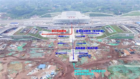 自贡高铁站项目情况概要_四川越振建设集团有限公司