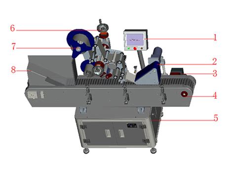 全自动卧式圆瓶贴标机_贴标设备_苏州和旭电子有限公司
