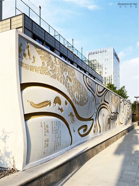 宁波骆驼街区福业街3D打印艺术景墙 | BLUA
