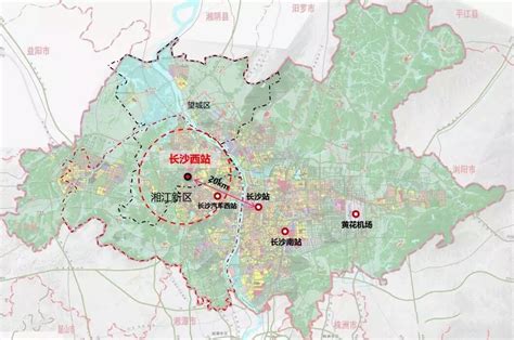 长沙高铁西城片区首批用地推出(附详细规划)- 长沙本地宝