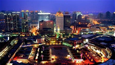 深圳最繁华的地方图片,西安最繁华的地方图片,杭州最繁华的地方图片_大山谷图库