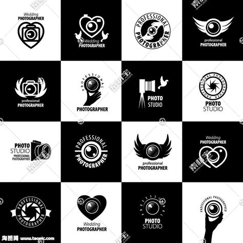 摄影行业logo设计矢量图片(图片ID:1153658)_-logo设计-标志图标-矢量素材_ 素材宝 scbao.com