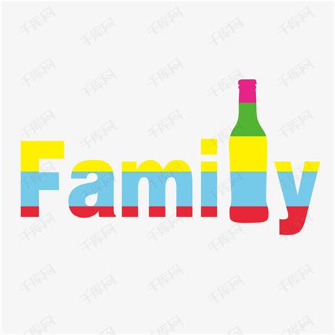 family艺术字艺术字设计图片-千库网