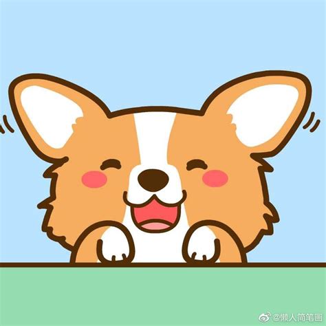 温柔女生柯基头像