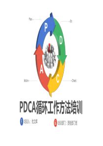 「工作方法培训ppt」原创2020PDCA循环工作方法服务礼仪培训案例分析ppt模板.pptx