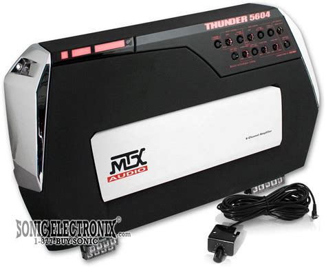 MTX TA5604 4-Channel High-Perfomance Amplifier Thunder 5604