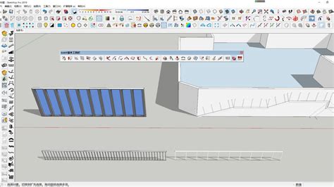 SketchUp如何快速生成窗户与栏杆模型，一个插件，即可轻松搞定！_腾讯视频