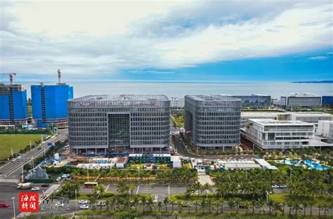 冲刺完工！海口江东新区海南银行总部大楼项目新进展