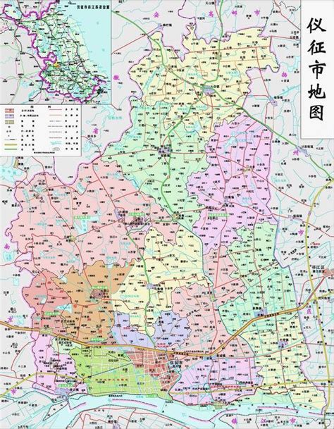 江苏省扬州市旅游地图高清版_江苏地图_初高中地理网