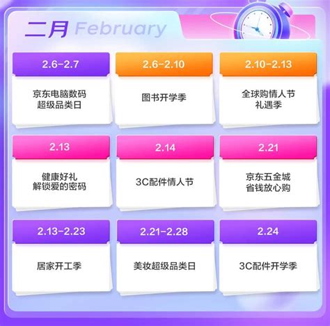 京东二月活动，2023年2月京东活动时间表,京东活动