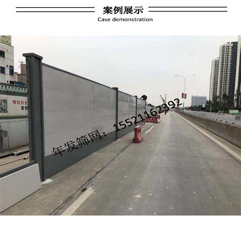 新型装配式围挡 钢结构市政镀锌钢板烤漆围墙 A1-1建筑工地围挡-阿里巴巴