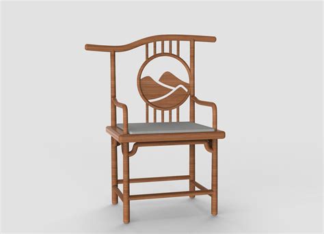 新中式椅子|工业/产品|家具|听不见看不见 - 原创作品 - 站酷 (ZCOOL)