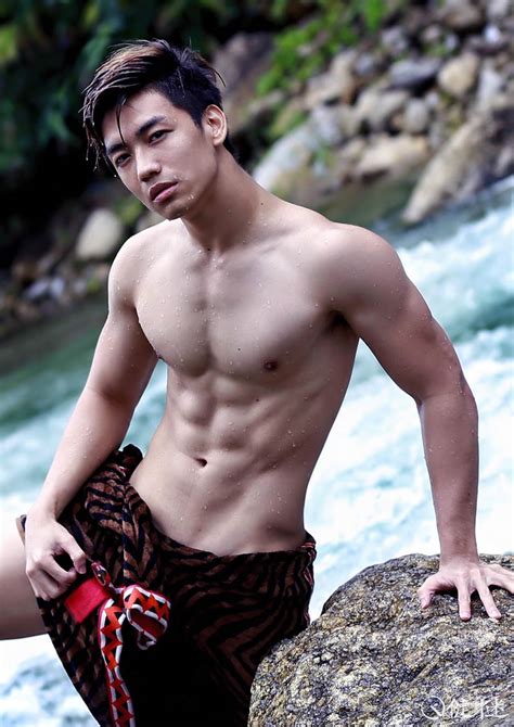 蓝男色男模阿部 中国台湾肌肉帅哥 中国 台湾 健身迷网
