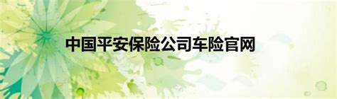 重庆平安车险电子保单 让绿色与便捷同行
