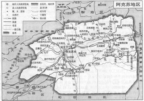 新疆阿克苏地区地图-新疆阿克苏地区地图？