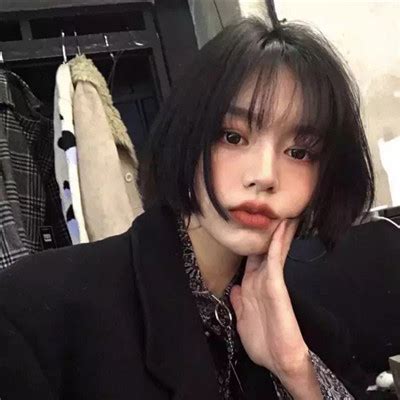 非主流短头发头像
