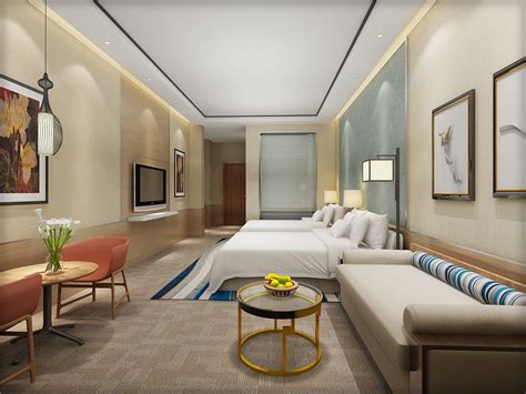 酒店客房设计|空间|家装设计|威玛设计 - 原创作品 - 站酷 (ZCOOL)