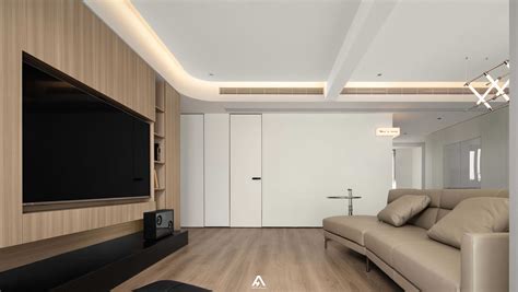 南昌阿鹤设计 | 135平极简原木风，平静自然的居所-室内设计-拓者设计吧