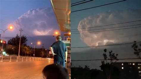 气象科普：飞机上看到的雷暴云 - 江西首页 -中国天气网