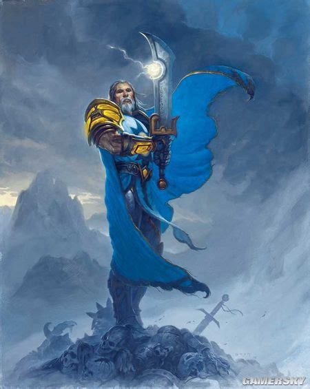 魔兽世界圣骑士NPC英雄代表人物