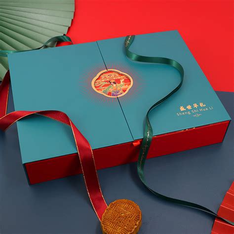 中秋礼盒彩盒定制印刷空月饼包装盒子 - 节日礼盒 - 上海中礼实业有限公司