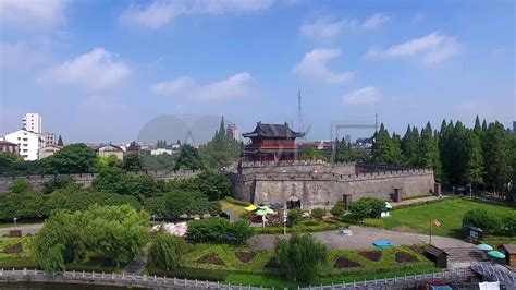 荆州古城墙高清图片下载-正版图片501205731-摄图网