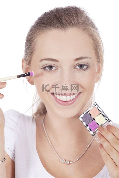 非主流涂眼影头像