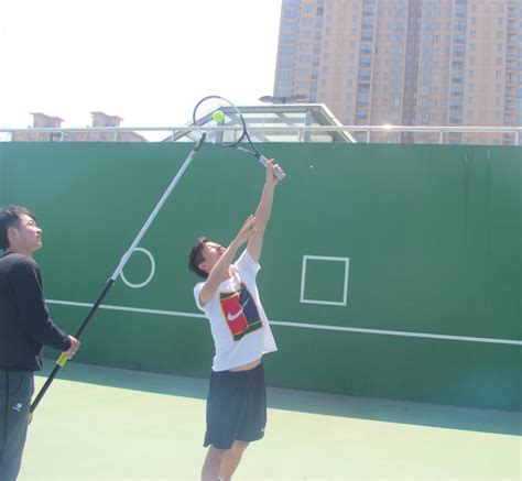 网球训练器单人打回弹单人练习体育馆网带儿童挥拍上旋新手练习器-阿里巴巴