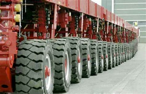世界轮胎最多的车：1152个车轮 载重超50000吨_前瞻财经 - 前瞻网