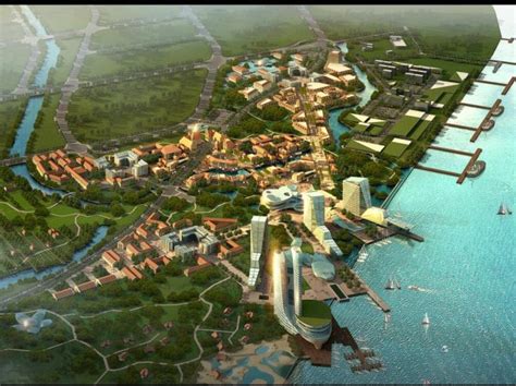 思纳设计丨长兴岛TOD小镇项目概念规划设计 - 创意新思维